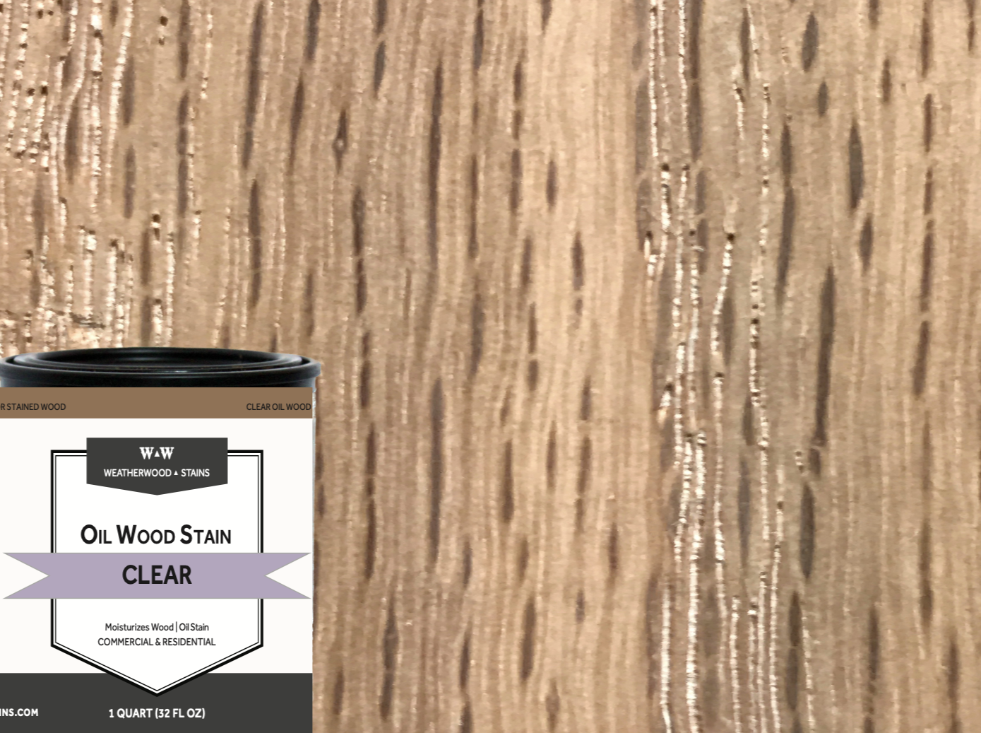 NATURAL CLEAR Oil Wood Stain