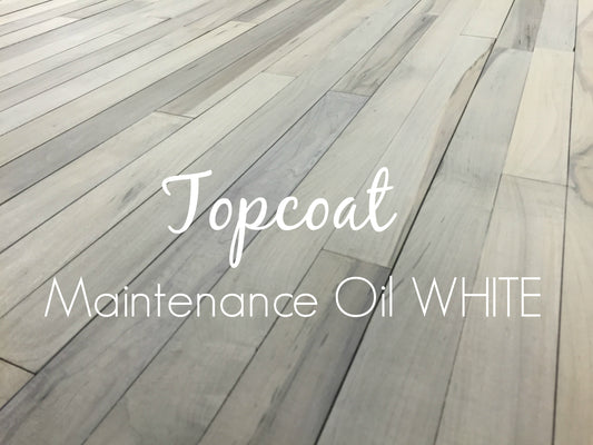 Topcoat Maintenance Oil WHITE