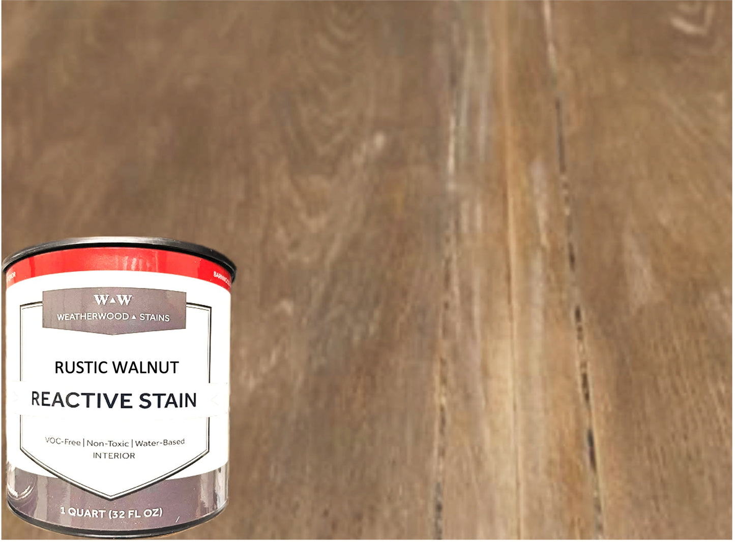 RUSTIC WALNUT Reactive Wood Stain