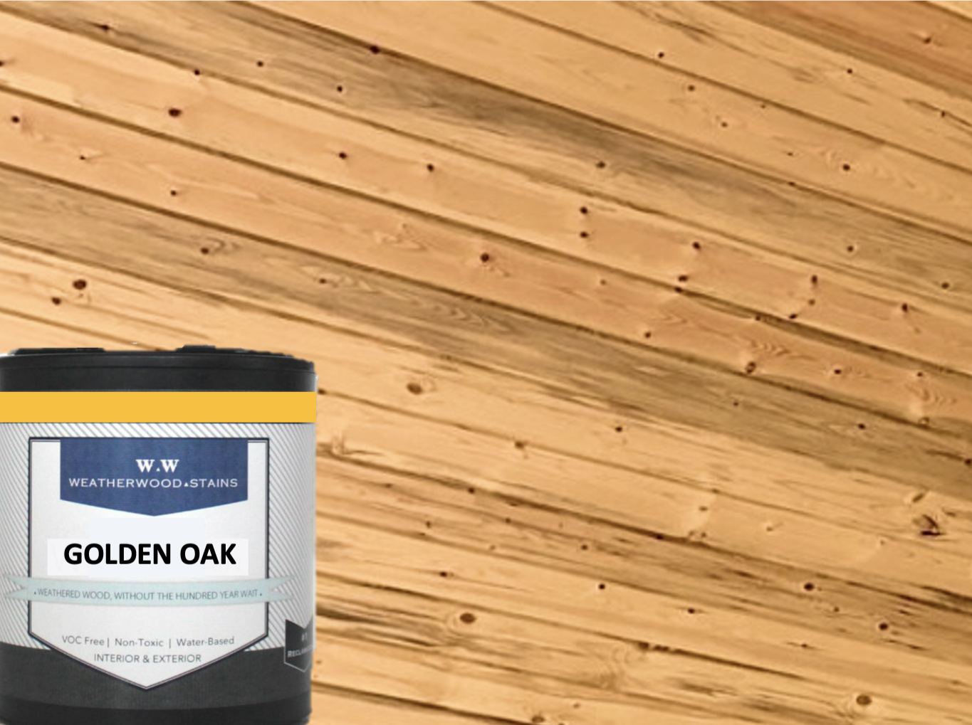 GOLDEN OAK Reactive Wood Stain