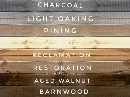 SAMPLE PACK: ALL 13 Reactive Wood Stains, Qt.