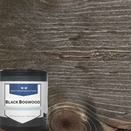 BLACK BOGWOOD Reactive Wood Stain