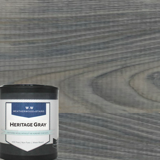 HERITAGE GRAY Reactive Wood Stain