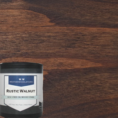 RUSTIC WALNUT Oil Wood Stain