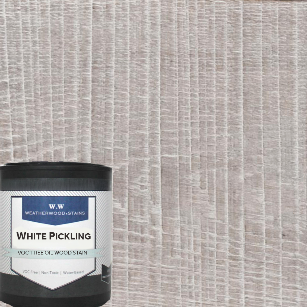 WHITE PICKLING Oil Wood Stain