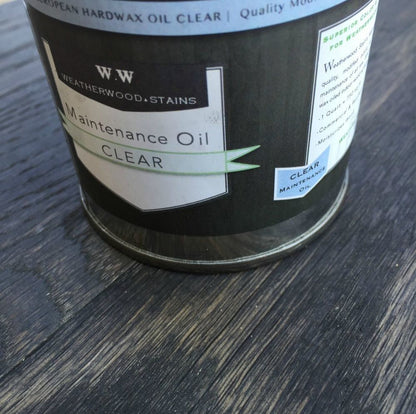 Topcoat Maintenance Oil CLEAR